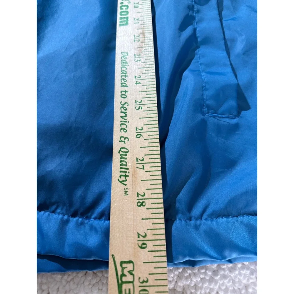 Totes Mens XL Blue Hooded Windbreaker‎ Fleece Lined Jacket Full Zip BLB09004-636